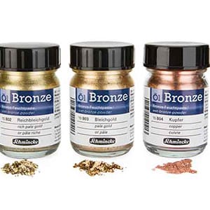Schmincke Oil Bronzes - Pigmenti metallici
