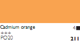 211 Cadmium Orange