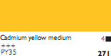 271 Cadmium Yellow Medium