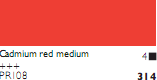 314 Cadmium Red Medium