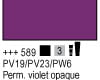 589 Permanent Violet Opaque