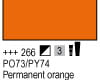 266 Permanent Orange