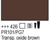 426 Transparent Oxide Brown