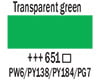 651 Transparent Green
