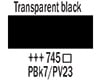 745 Transparent Black