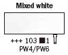 103 Mixed White