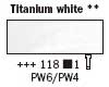 118 Titanium White (Linseed Oil)